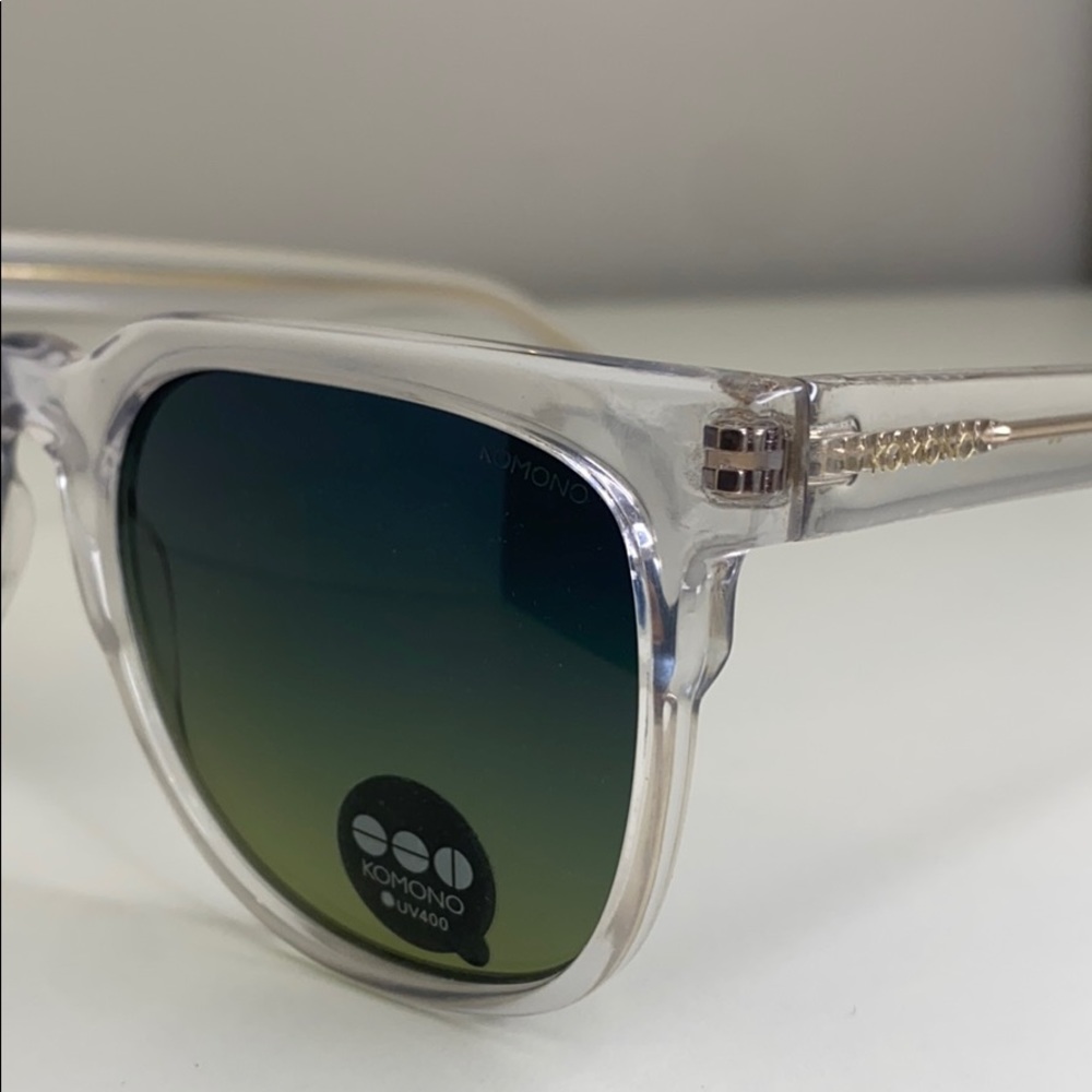 Komono sunglasses NEW Clear oversized Riviera - Picture 12 of 16